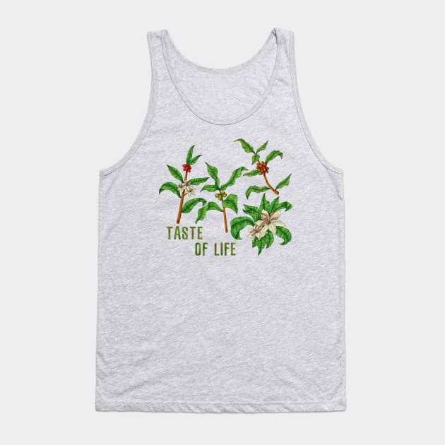 TASTE OF LIFE Tank Top by CleanRain3675